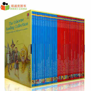 Usborne Reading Library 我的第三個圖書館 40冊 英文原版繪本盒裝