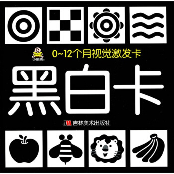 0-12個月視覺激發卡：黑白卡 [0-2歲] pdf epub mobi 下载
