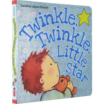 英文原版繪本 Twinkle Twinkle Little Star 兒童歌謠啓濛紙闆書