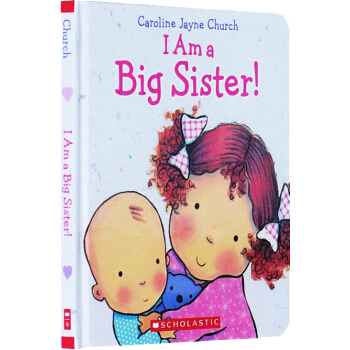 英文原版繪本 I Am a Big Sister我是大姐姐 兒童啓濛繪本 卡羅琳 傑恩 丘奇