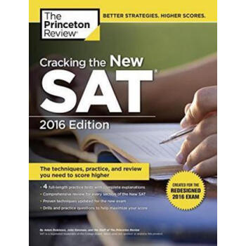 【中商原版】破解新SAT2016版 英文原版 Cracking New SAT 2016