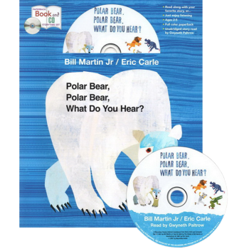 Polar Bear, Polar Bear, What Do you Hear? 附CD 英文原版