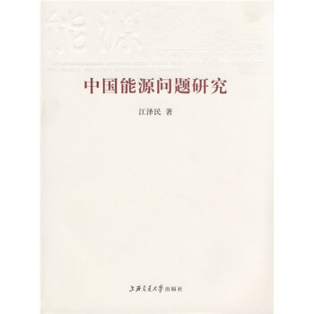 中国能源问题研究 pdf epub mobi 下载