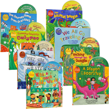 英文原版绘本 Barefoot 歌谣 Sing Along With Me 8册 廖彩杏书单推荐 pdf epub mobi 电子书 下载