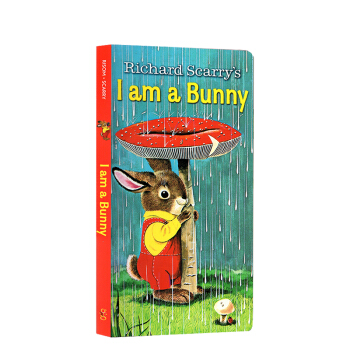 包郵 I am a Bunny 我是一隻兔子 英文原版繪本 斯凱瑞 英語繪本