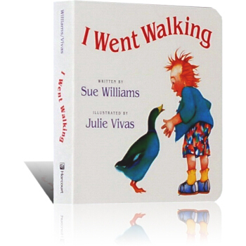 I Went Walking 我想去散步 紙闆書 吳敏蘭繪本 英文原版繪本 pdf epub mobi 電子書 下載