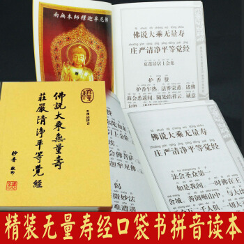 佛說大乘無量壽莊嚴清淨平等覺經 大字拼音讀本雙色版 64開本 口袋書隨身攜帶 流通版 pdf epub mobi 下载