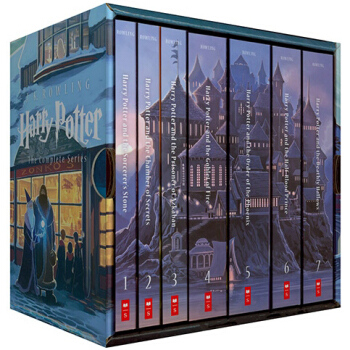 Harry Potter 哈利波特 1-7 英文原版小說十五周年紀念版 11-14歲#