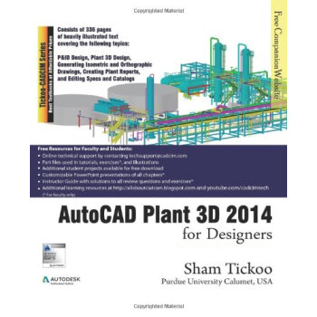 【預訂】AutoCAD Plant 3D 2014 fo pdf epub mobi 下载