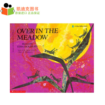 廖彩杏书单 Over in the Meadow 在草原的那一边 平装 英文原版绘本#