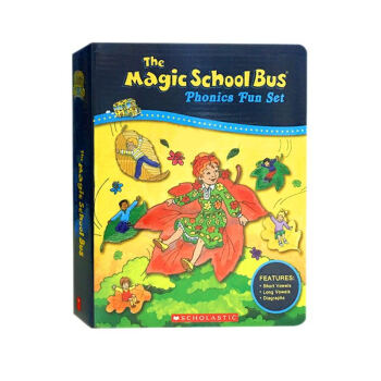 神奇校車自然拼讀法套裝 英文原版 Magic School Bus Phonics 含CD pdf epub mobi 下载