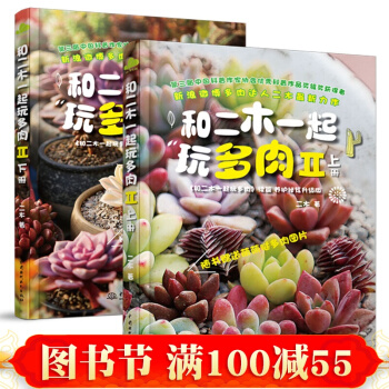 和二木一起玩多肉II（上下）全2册 和二木一起玩多肉2 和二木一起玩多肉书 和二木一 pdf epub mobi 下载