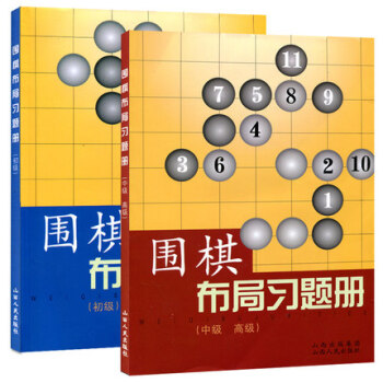 围棋布局习题册初级+围棋布局习题册中级高级(套装共2册) 围棋布局指要