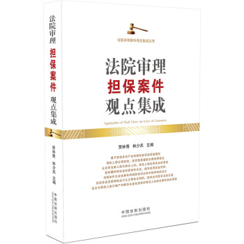 法院审理担保案件观点集成 贾林青,林少兵