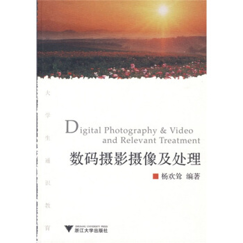 数码摄影摄像及处理 pdf epub mobi 电子书 下载