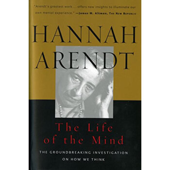 精神生活英文原版The Life of the MindHannah ArendtHach pdf epub mobi 电子书 下载