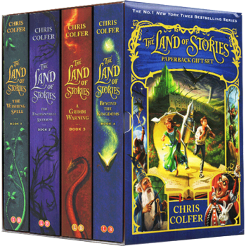英文原版小說 The Land of Stories 故事之地異世界童話之旅 4冊閤售