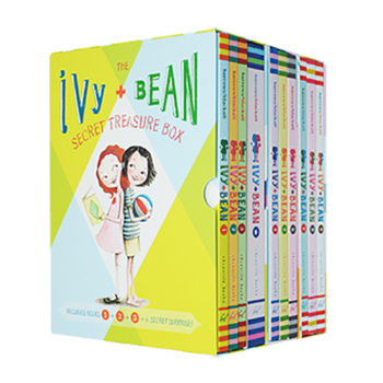 英文原版 Ivy and Bean 艾薇和豆豆係列 9冊閤售兒童橋梁書
