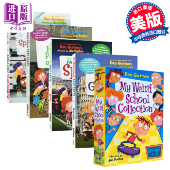 中商原版】疯狂学校第一季经典故事4册盒装+百科故事4册 8册原版My Weird School pdf epub mobi 下载