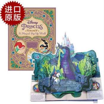 迪斯尼公主立体书 Disney Princess:A Magical