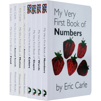 卡爾爺爺My Very First Book of Eric Carle 8冊套裝幼兒啓濛
