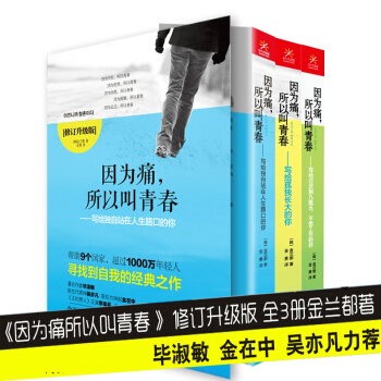 因为痛 所以叫青春123(3册)金兰都著修订升级版 吴亦凡推荐 心灵与修养青春励志书籍