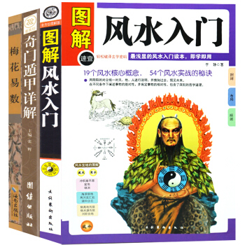 圖解風水入門 奇門遁甲詳解 梅花易數 風水書籍3冊易經梅花易數 算卦蔔卦風水預測易經入門 pdf epub mobi 下载