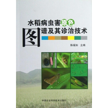 水稻病虫害原色图谱及其诊治技术 陈福如编 科技 书籍