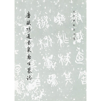 唐欧阳通书泉南生墓志/历代碑帖法书选 pdf epub mobi 电子书 下载