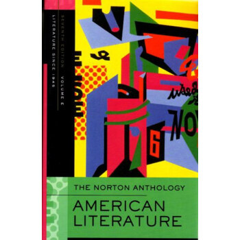【中商原版】诺顿美国文学选集E卷 英文原版 Norton Anthology of American