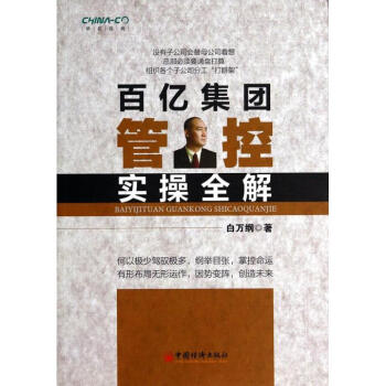 百亿集团管控实操全解 pdf epub mobi 下载