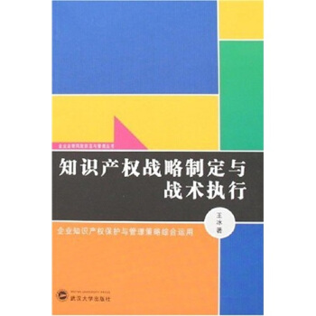 知識産權戰略製定與戰術執行 pdf epub mobi 電子書 下載
