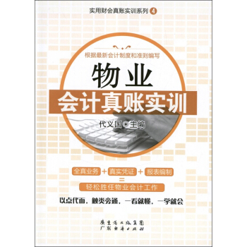 物业会计真账实训 pdf epub mobi 下载