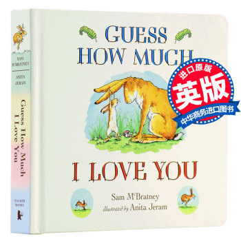 【中商原版】猜猜我有多爱你 英文原版Guess How Much I Love You 软封纸板书 pdf epub mobi 下载