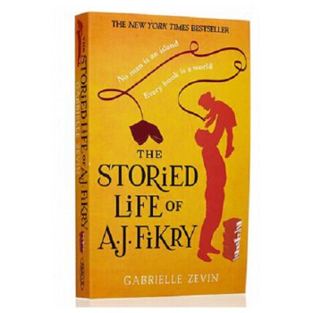 岛上书店 英文原版 英国版 The Storied Life of A. J. Fikry