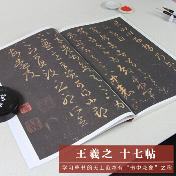 历代碑帖法书选精粹 王羲之十七帖草书毛笔篆书法字帖书谱墨迹中华经典彩色放大本中国碑帖名品 pdf epub mobi 下载