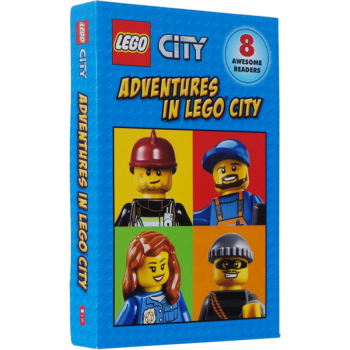 Adventures In Lego City 盒装8册 乐高城市历险绘本书 学乐分级读物 英文原版