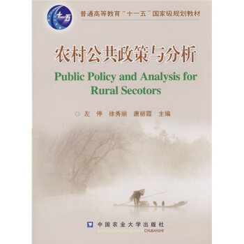 农村公共政策与分析/普通高等教育“十一五”国家级规划教材 pdf epub mobi 电子书 下载