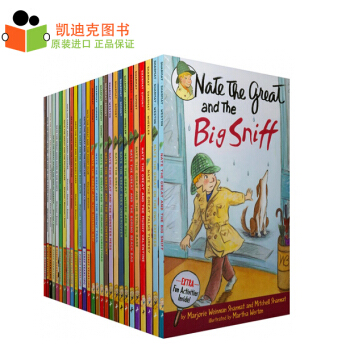 大侦探内特 Nate the Great 了不起的神探内特系列27册 平装 6-12岁@