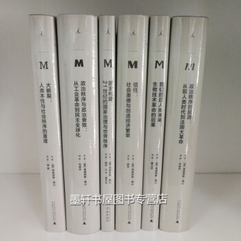 理想国译丛套装共6册：大断裂+政治秩序的起源+信任+国家构建+政治+我们后人类等 弗朗西斯福山作品集 pdf epub mobi 下载