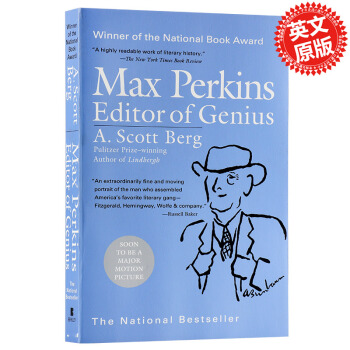 【中商原版】天纔的編輯麥剋斯珀金斯傳英文版Max Perkins Editor of Genius
