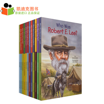 世界名人精選傳記 著名領袖 係列12冊 Who Was/Is 平裝 9-14歲 pdf epub mobi 電子書 下載