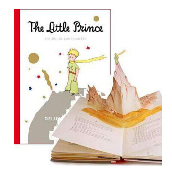 進口英文原版小*子立體書 The Little Prince Deluxe