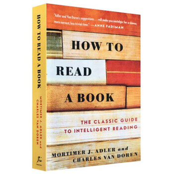 英文原版 How to Read a Book如何阅读一本书 莫提默艾德勒 进口原版