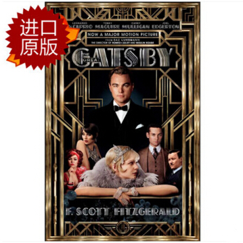 原版The Great Gatsby Movie Tie In瞭不起的蓋茨比