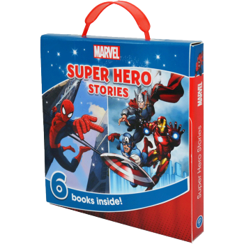 Marvel Super Hero Stories 漫威超级英雄故事图画书 6册礼盒装 英文原版