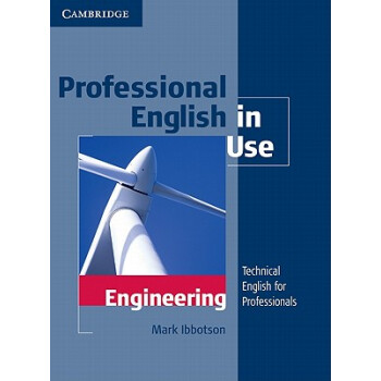 【预订】Professional English in Use Engineering