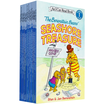 贝贝熊 I Can Read L1 The Berenstain Bears系列 21册 英文原版