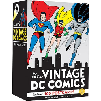 【预订】The Art of Vintage DC Comics