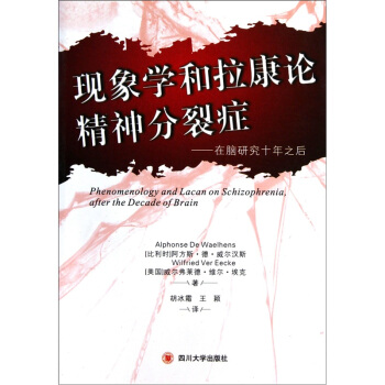 现象学和拉康论精神分裂症：在脑研究十年之后 pdf epub mobi 下载